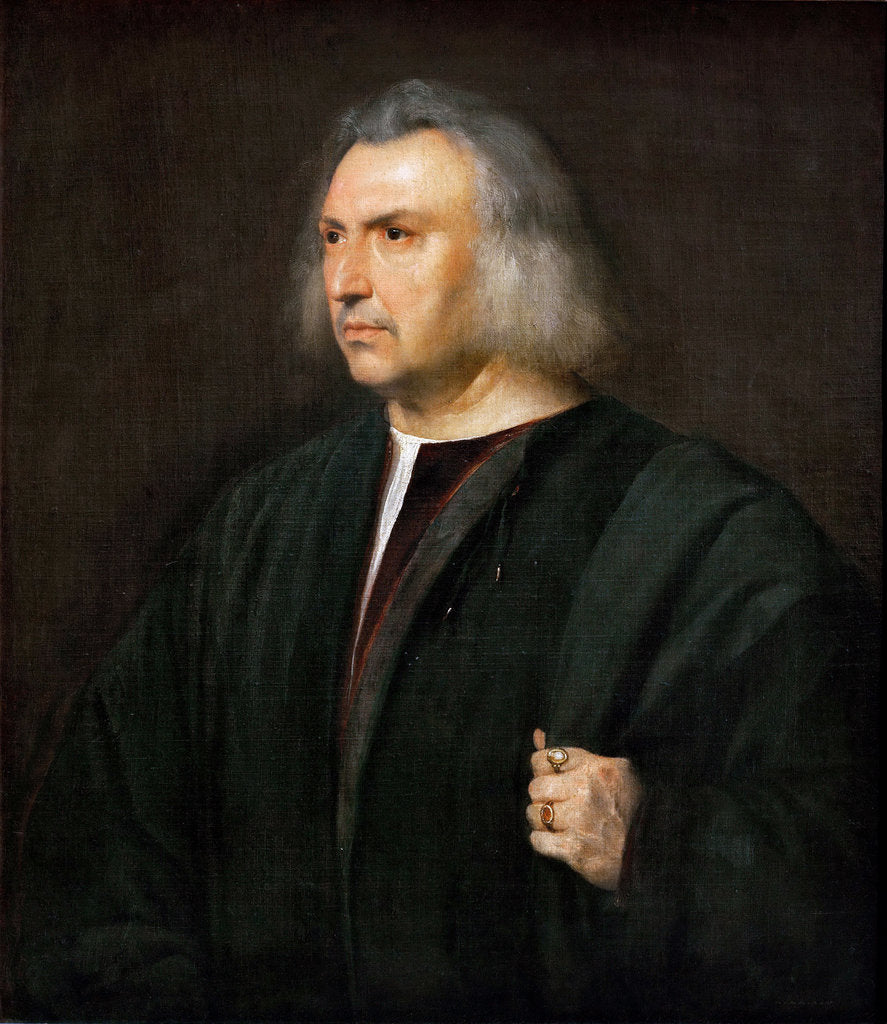 Detail of Portrait of the Physician Gian Giacomo Bartolotti da Parma by Anonymous