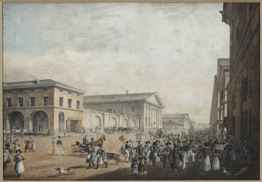 Detail of View of Sadovaya Street in Saint Petersburg by Anonymous