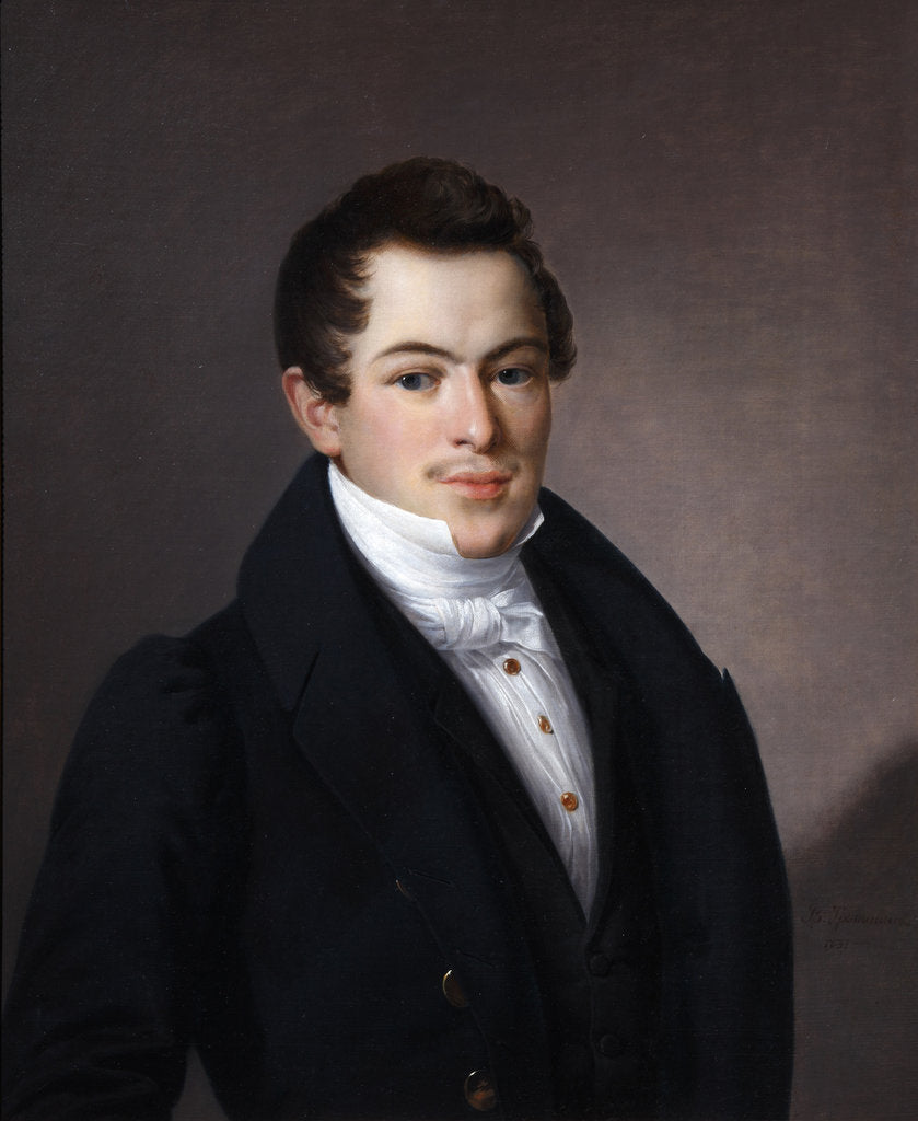 Detail of Portrait of N.P. Naumov by Anonymous