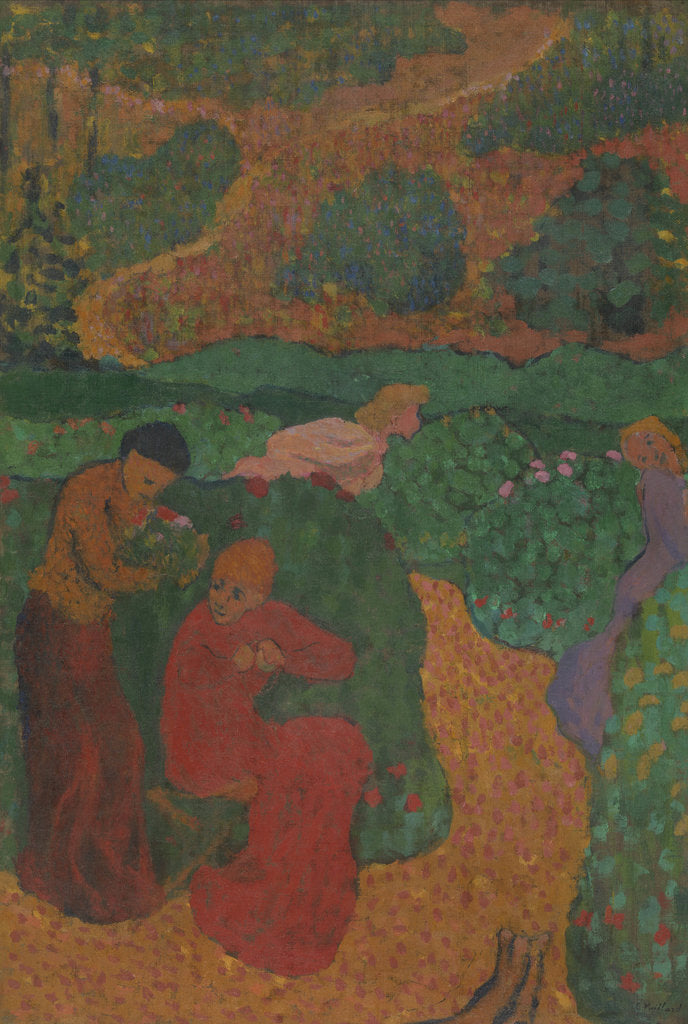 Detail of Women in the Garden (Song of Songs), 1891-1892 by Anonymous