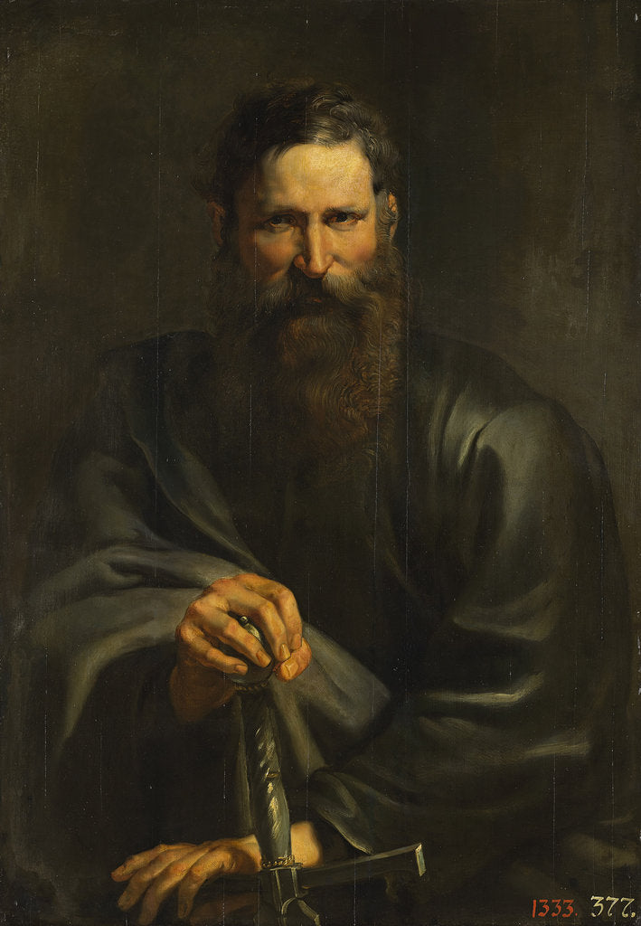 Detail of The Apostle Paul, c. 1615 by Anonymous