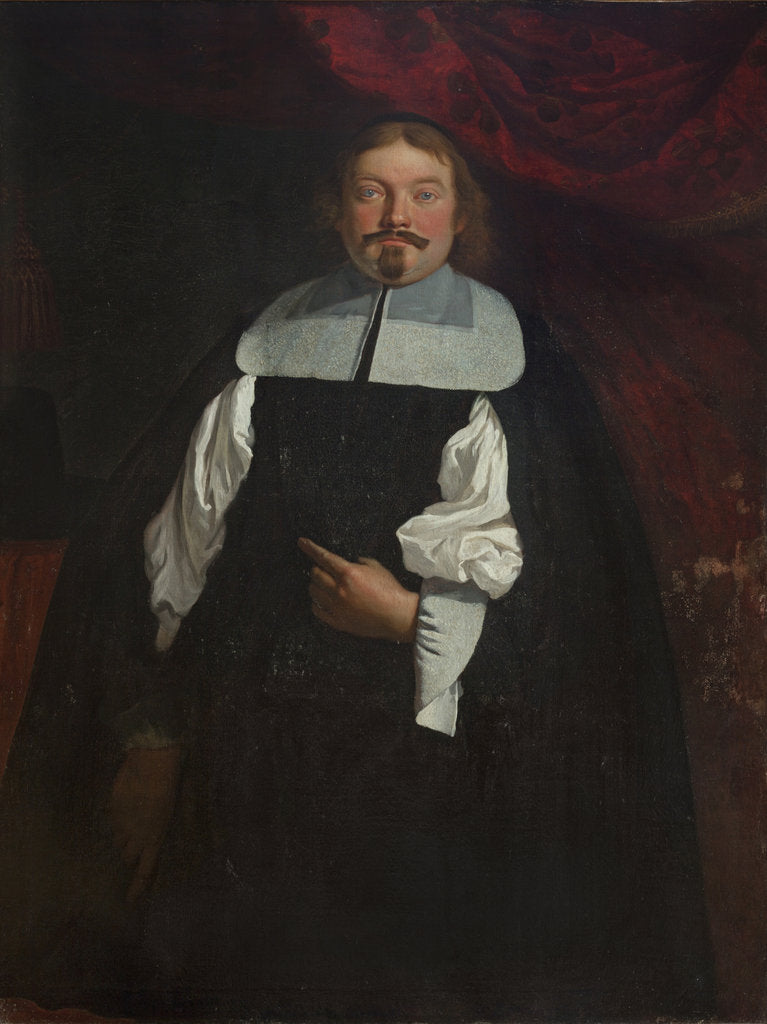Detail of Portrait of Count Humprecht Jan Czernin of Chudenice, 1660 by Anonymous