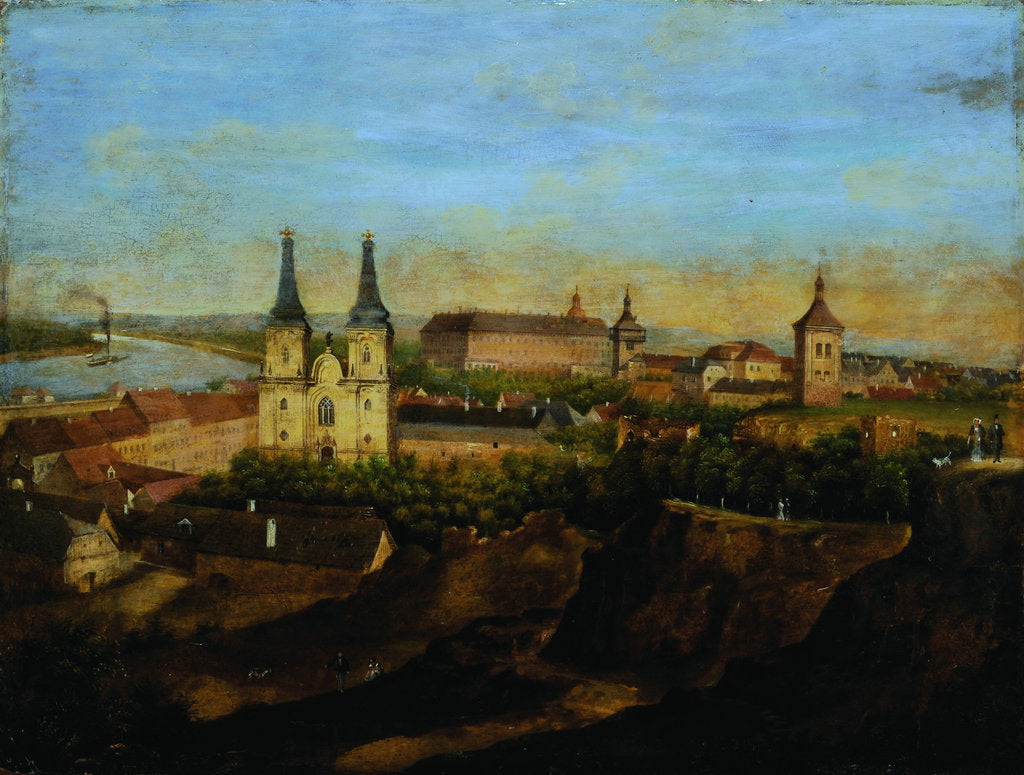 Detail of Roudnice nad Labem, 1850 by Anonymous