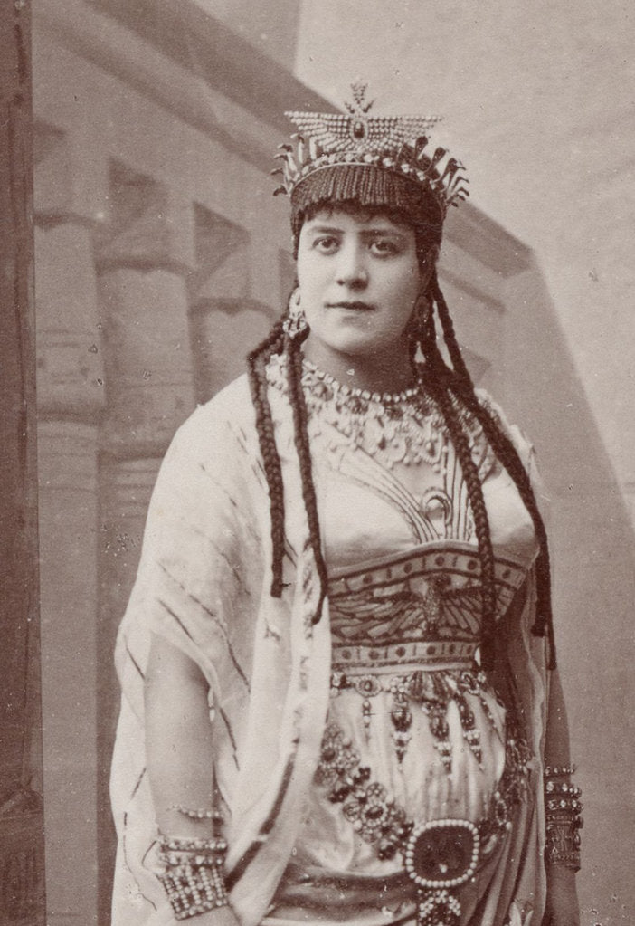 Detail of Rosine Bloch in opera Aida by Giuseppe Verdi, Paris, Théâtre national de lOpéra, 22.03 by Anonymous