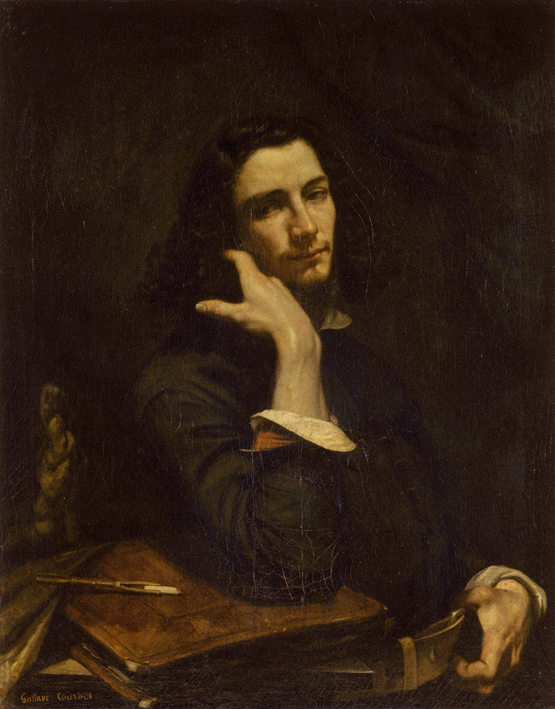 Detail of The man with the leather belt (Self-Portrait), 1845-1846 by Anonymous