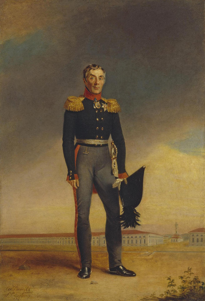 Detail of Portrait of Count Alexey Andreyevich Arakcheyev, 1820s by Anonymous