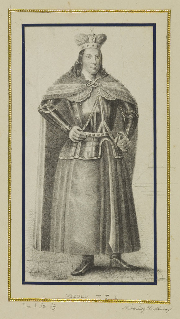 Detail of Vytautas the Great, 1840 by Anonymous