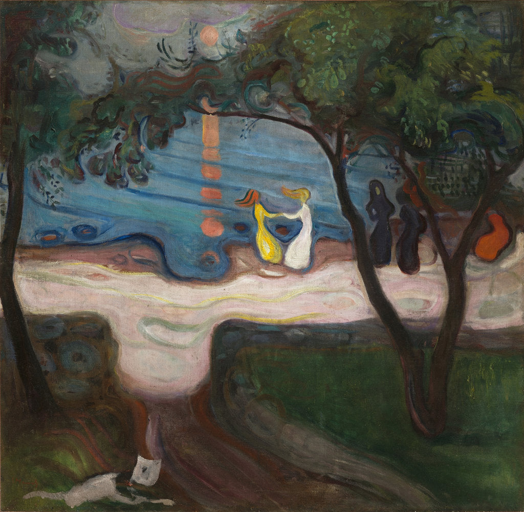Detail of Dance on the Shore, 1900 by Anonymous