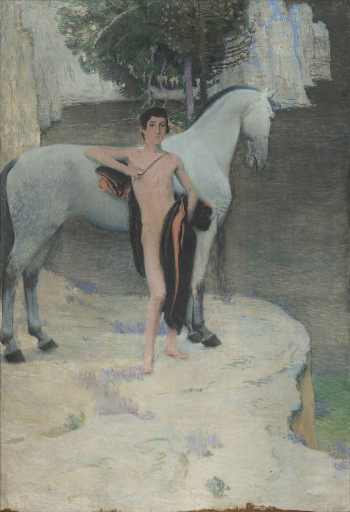 Detail of Black Lake, 1904 by Anonymous