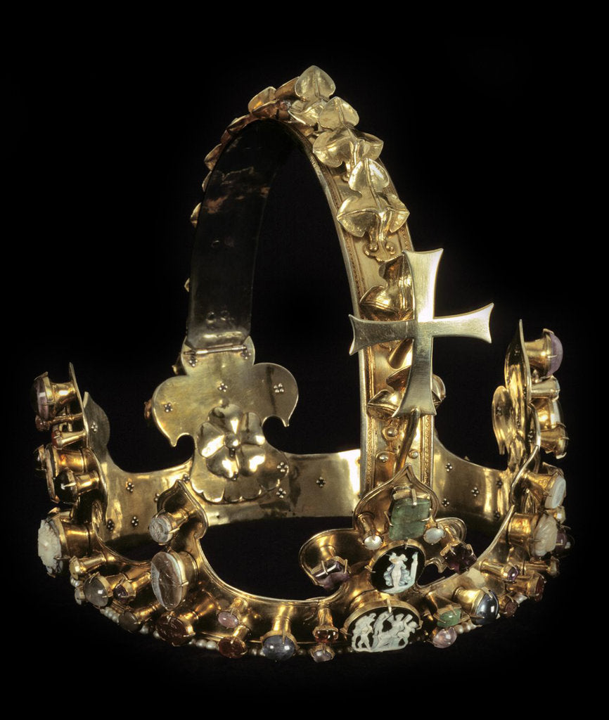 Detail of The crown of King Charles IV., before 1349 by Anonymous