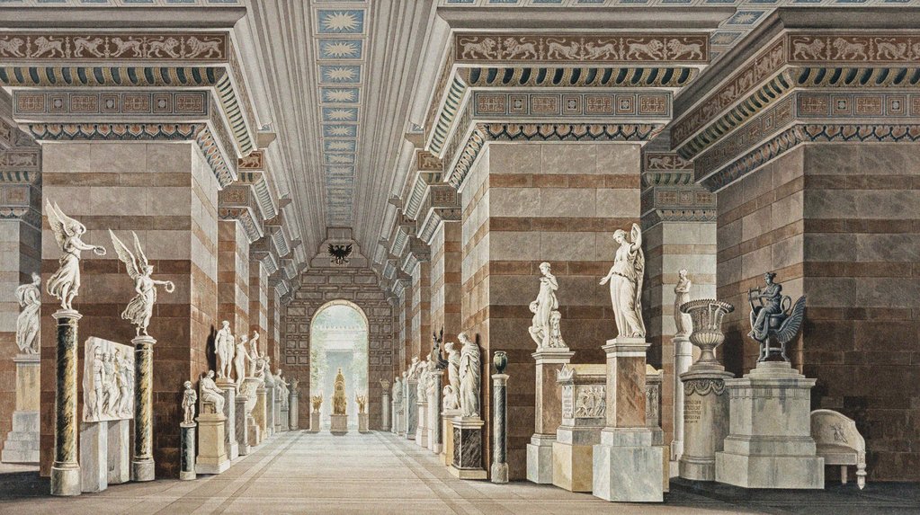 Detail of The Orianda Palace in the Crimea. Crimean Museum, Beneath the Temple Pavillion in the Centre of the by Anonymous