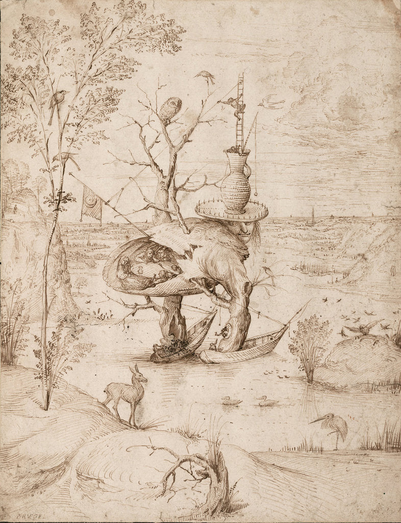 Detail of The Tree Man, c. 1505 by Anonymous