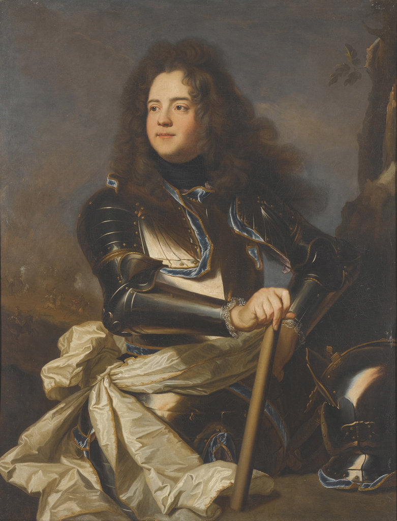 Detail of Portrait of Louis Henri de La Tour dAuvergne, by Anonymous