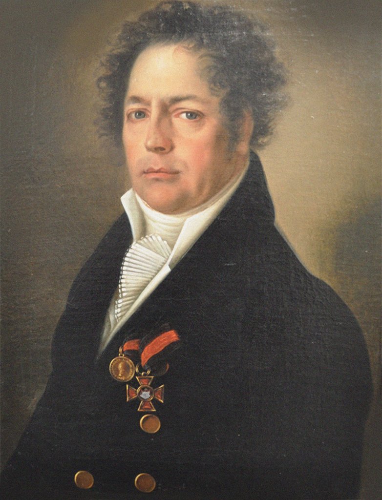 Detail of Portrait of Sergey Alexandrovich Norov, First half of the 19th cent by Anonymous