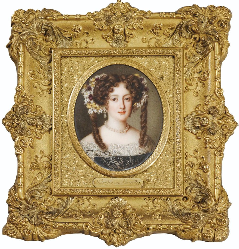 Detail of Portrait of Hortense Mancini, Duchesse Mazarin, 1839 by Anonymous