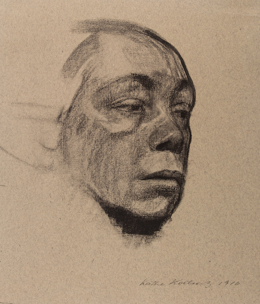 Detail of Self-Portrait, 1916 by Anonymous