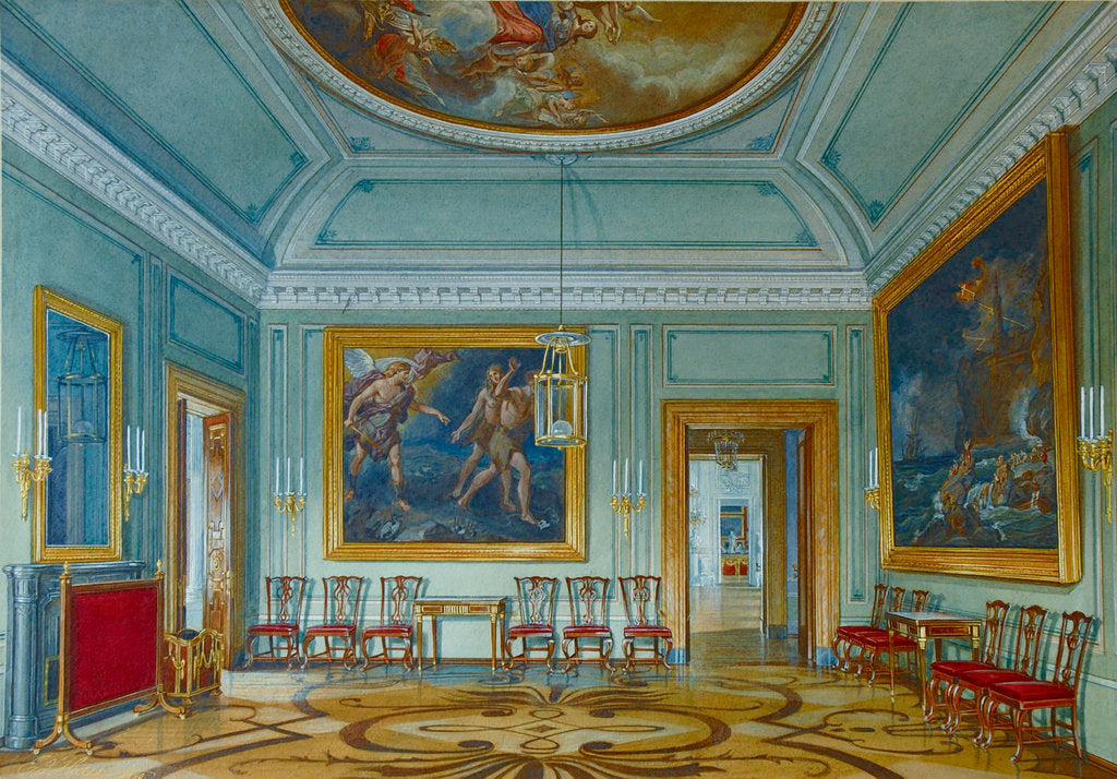Detail of Antechamber at the Gatchina Palace, 1880 by Anonymous
