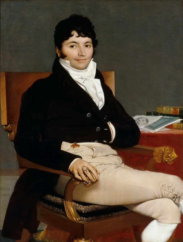 Detail of Monsieur Philibert Rivière, 1804-1805 by Anonymous