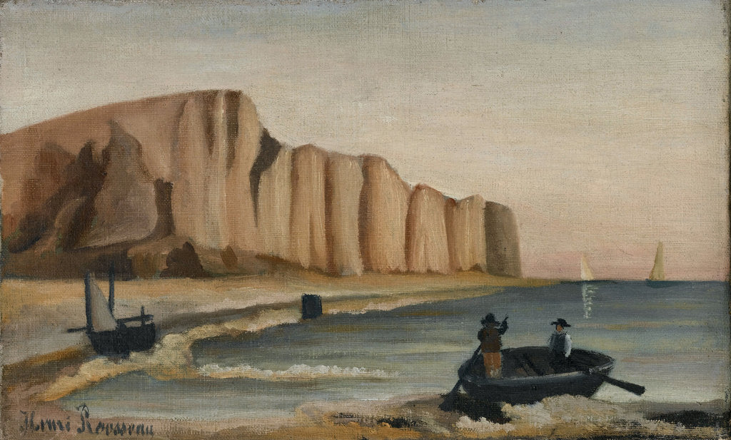 Detail of The Cliff, c. 1895 by Anonymous
