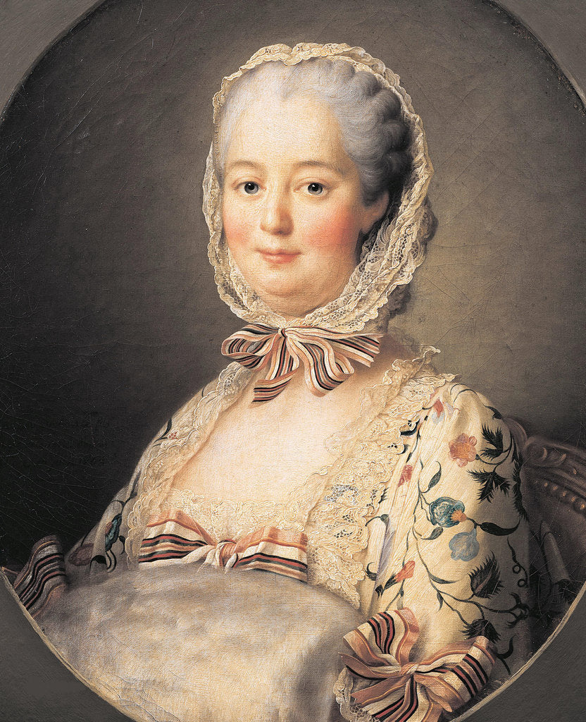 Detail of Portrait of the Marquise de Pompadour, 1763 by Anonymous