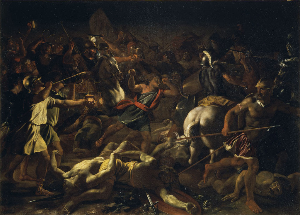 Detail of The Battle of Gideon Against the Midianites, 1625-1626 by Anonymous