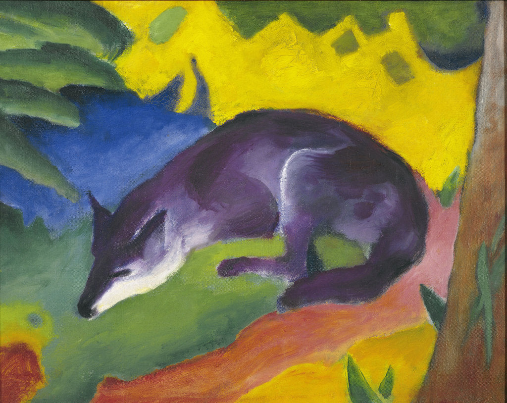 Detail of Blue-Black Fox, 1911 by Anonymous