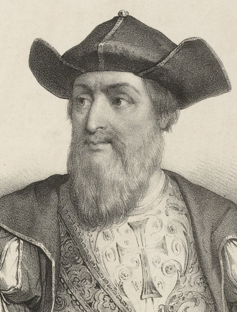 Detail of Vasco da Gama, 1837 by Anonymous