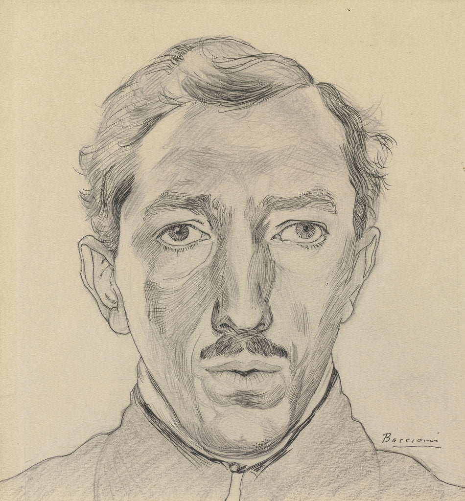 Detail of Self-Portrait, 1908 by Anonymous