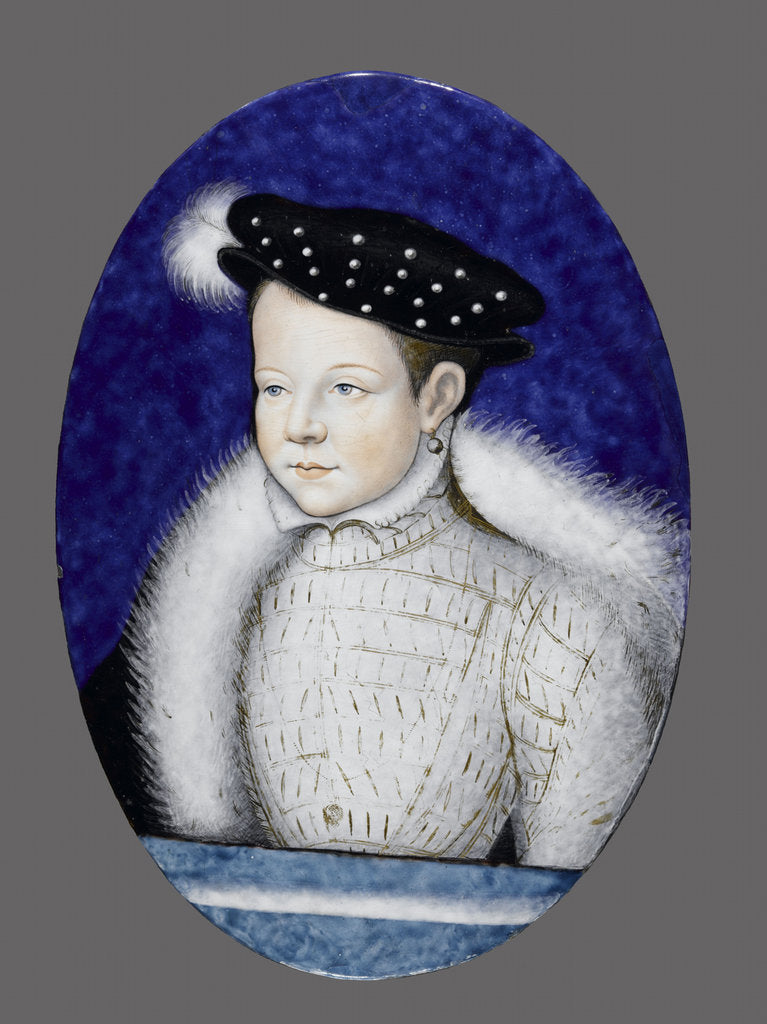 Detail of Portrait of future Francis II, King of France, ca 1553 by Anonymous