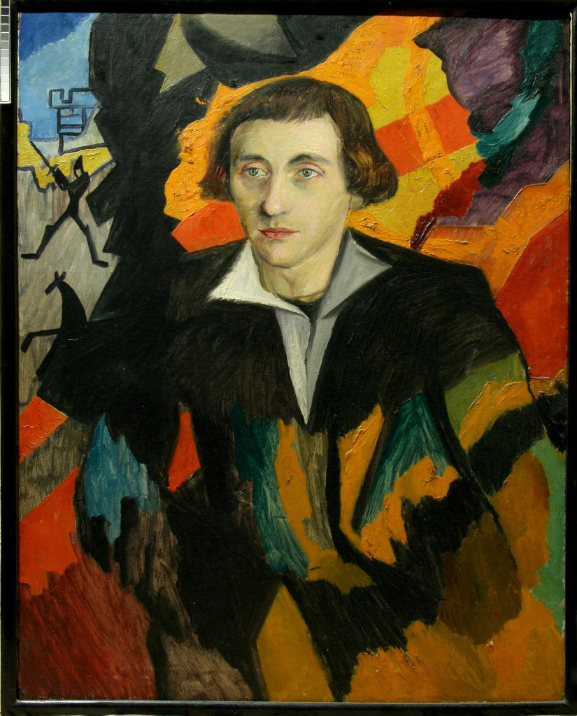 Detail of Portrait of Nikolai Evreinov, 1912 by Anonymous