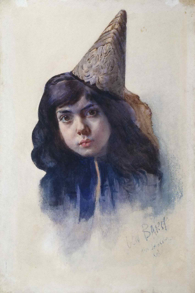 Detail of Portrait of a Girl, 1897 by Anonymous