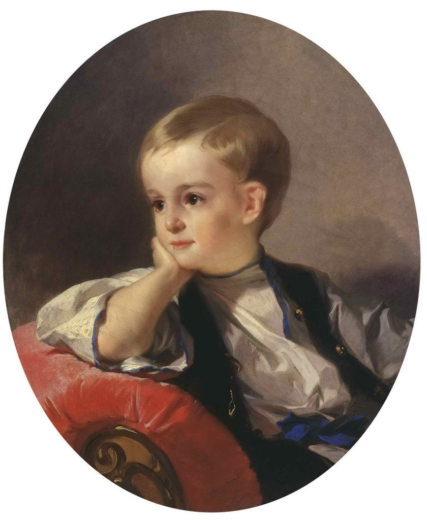 Detail of Portrait of Count Bobrinsky as child, 1882 by Anonymous
