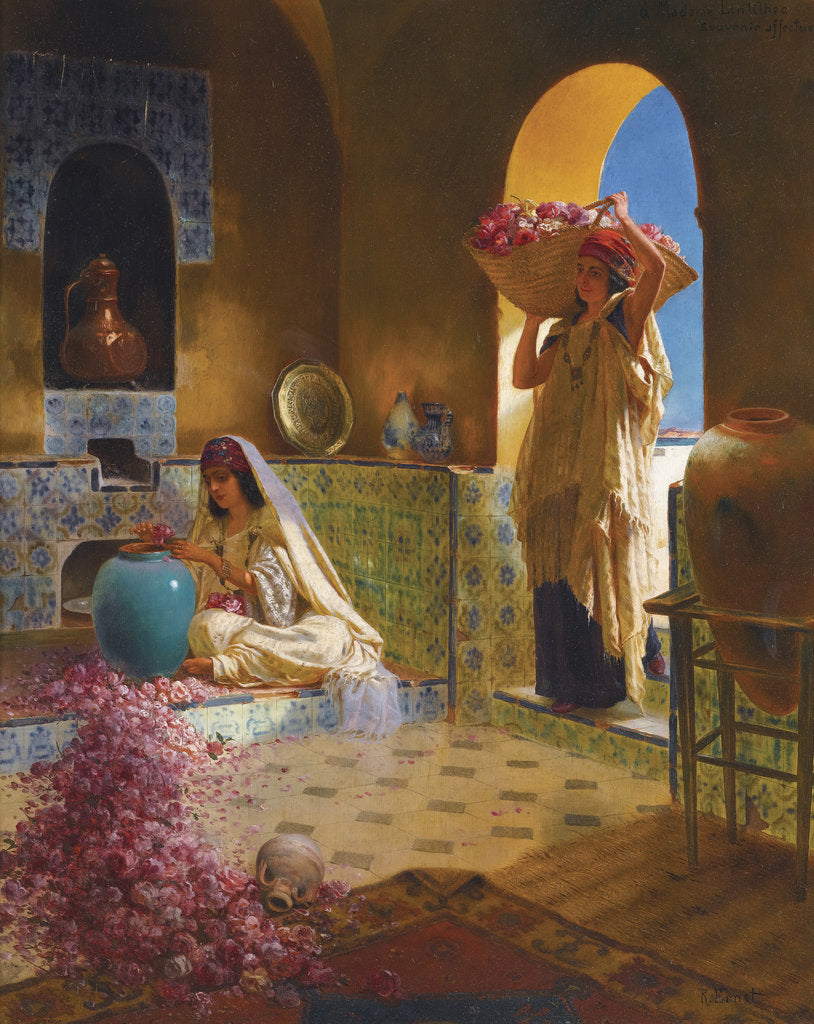 Detail of The perfume makers by Anonymous