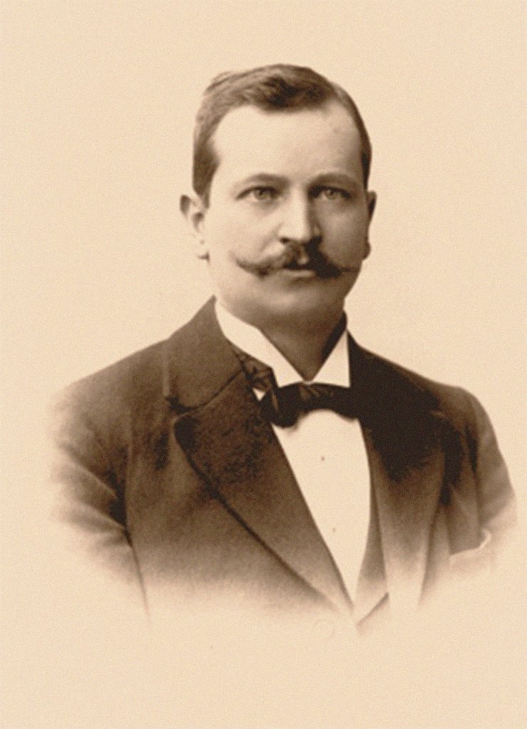 Detail of Portrait of the physicist Paul Drude by Anonymous