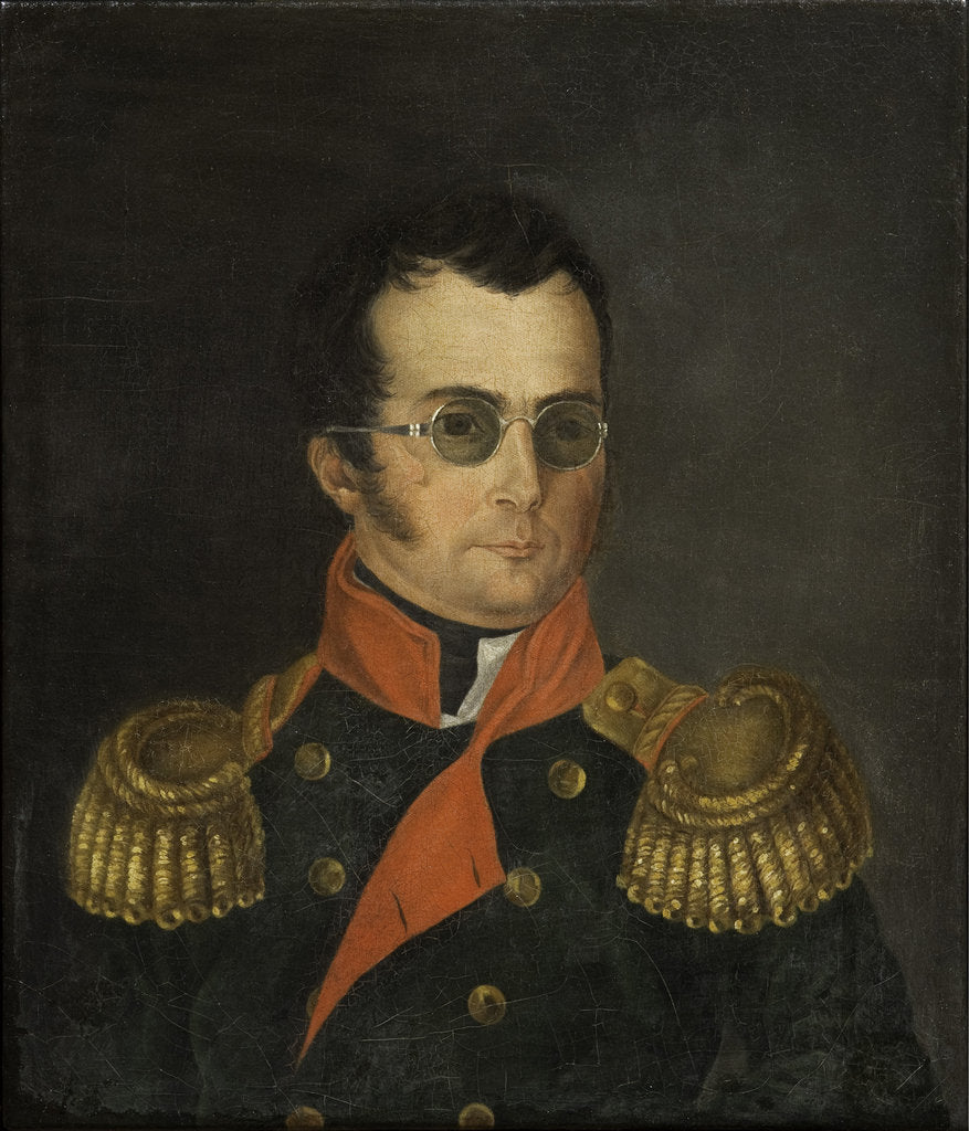 Detail of Portrait of General Pavel Sergeevich Lashkarev, 1830 by Anonymous