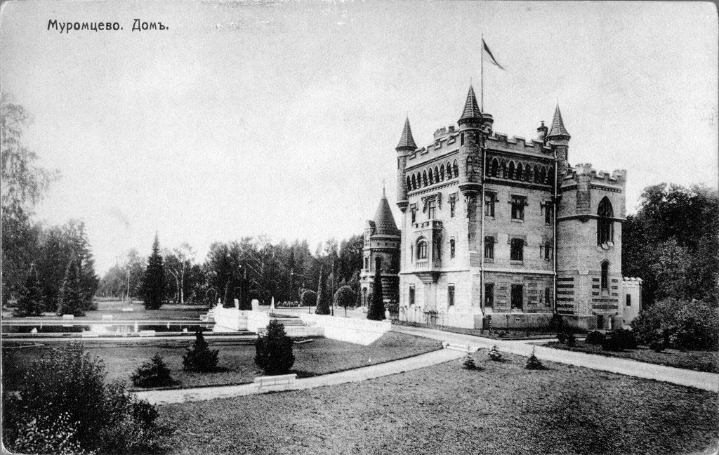Detail of Manor house at the Muromtsevo Estate, after 1904 by Anonymous