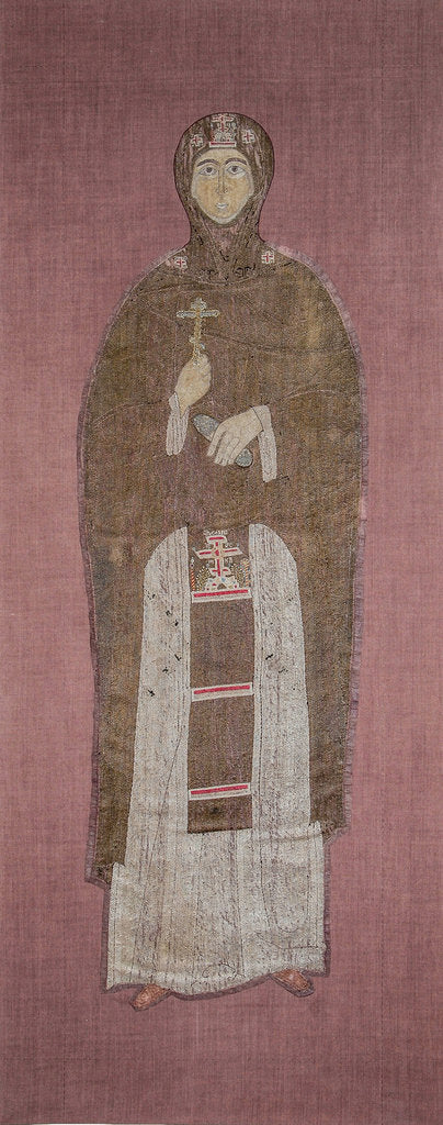 Detail of Saint Euphrosyne of Suzdal, 1526-1542 by Anonymous