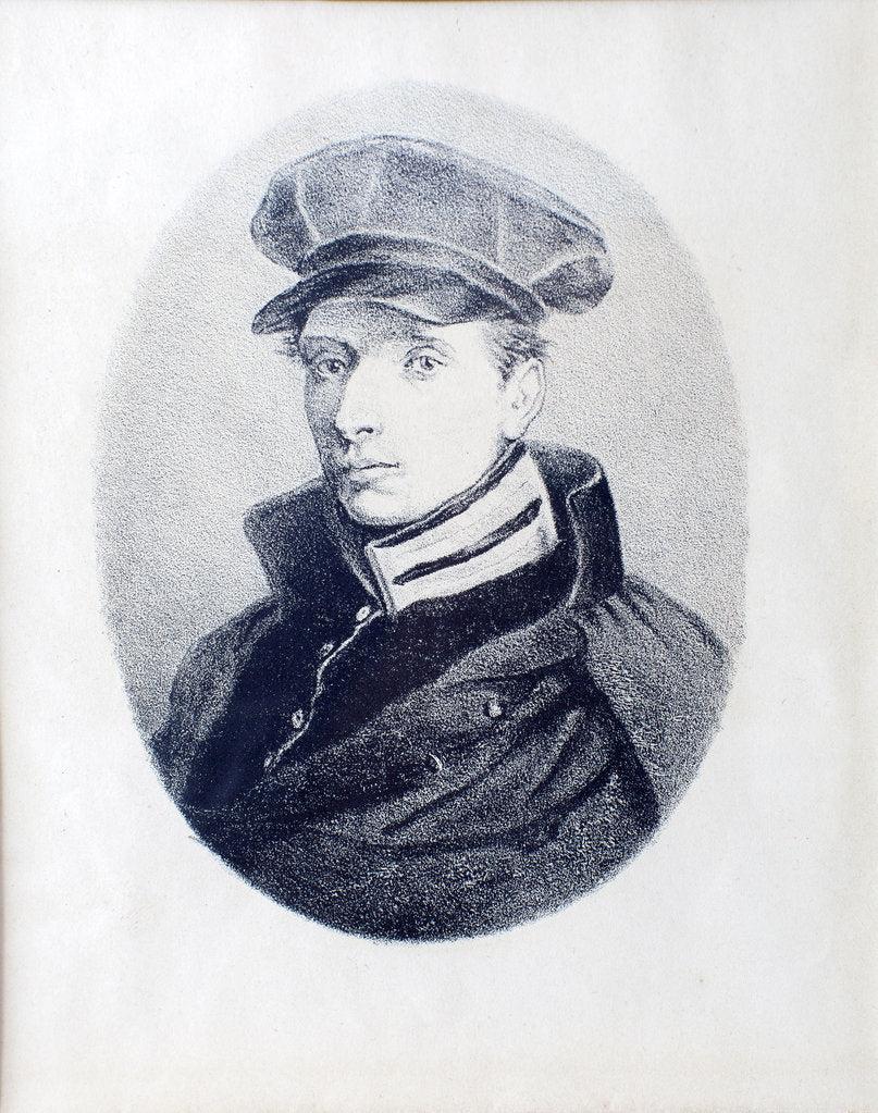 Detail of Portrait of the author and lexicographer Vladimir Dal by Anonymous