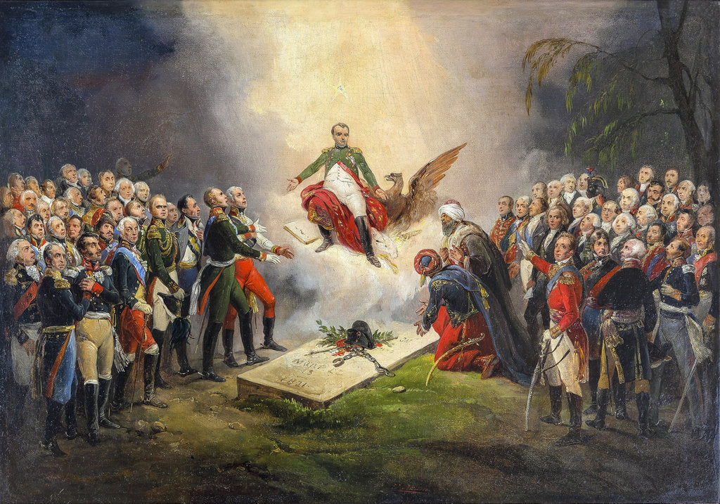 Detail of Apotheosis of, 1824 by Anonymous