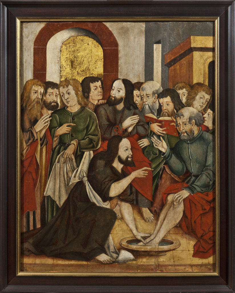 Detail of Christ Washing Peters Feet, 16th century by Anonymous