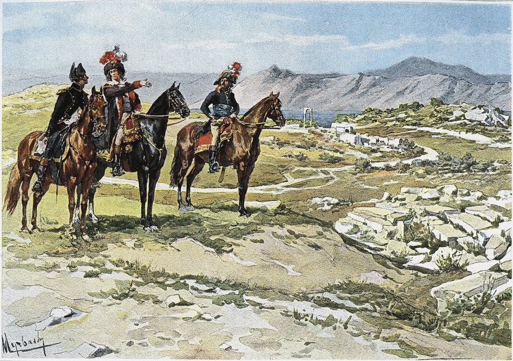 Detail of General Chabot before the battle of Nicopolis, 1798, 1894 by Anonymous