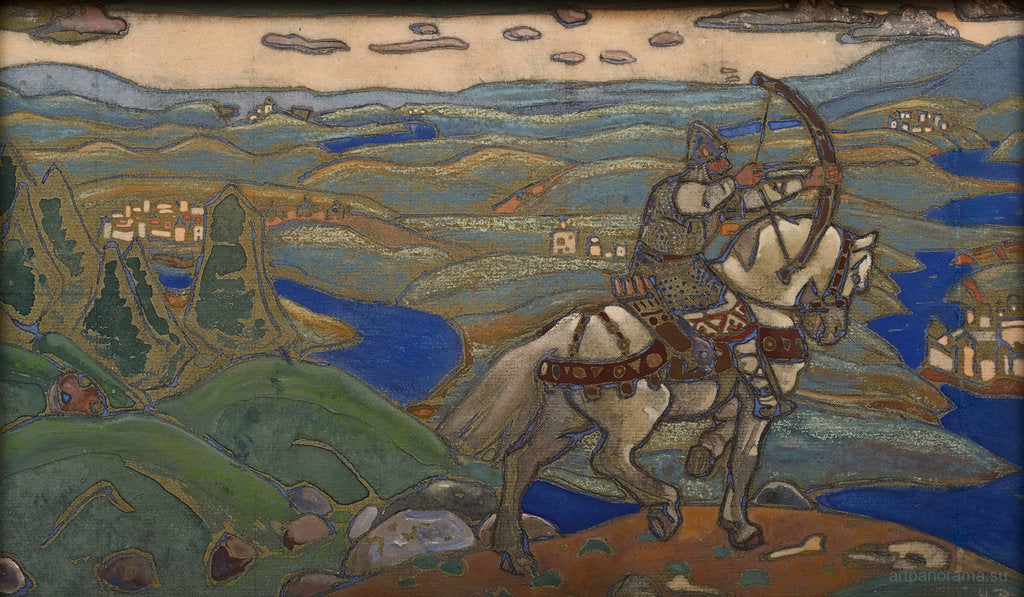 Detail of Ilya Muromets, 1908 by Anonymous