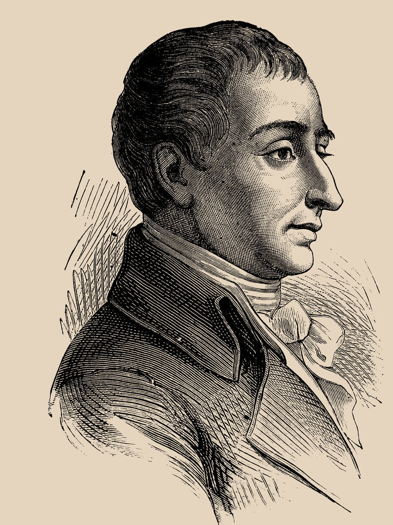 Detail of Portrait of the mathematician Joseph-Louis Lagrange by Anonymous