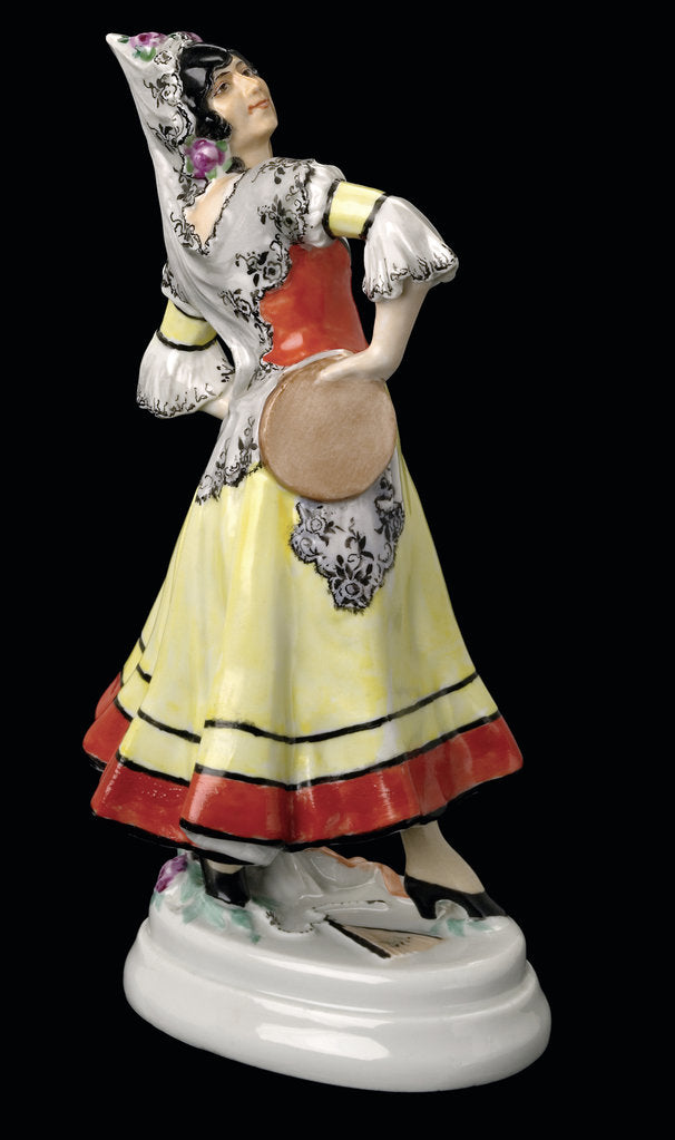 Detail of Spanish dance in the ballet Raymonda by A. Glazunov, 1921 by Anonymous