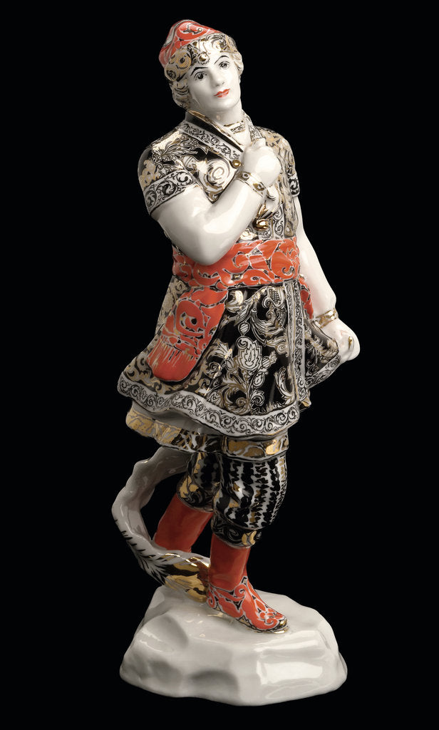 Detail of Michel Fokine in the Ballet The Firebird (LOiseau de feu) by I. Stravinsky, 1920 by Anonymous