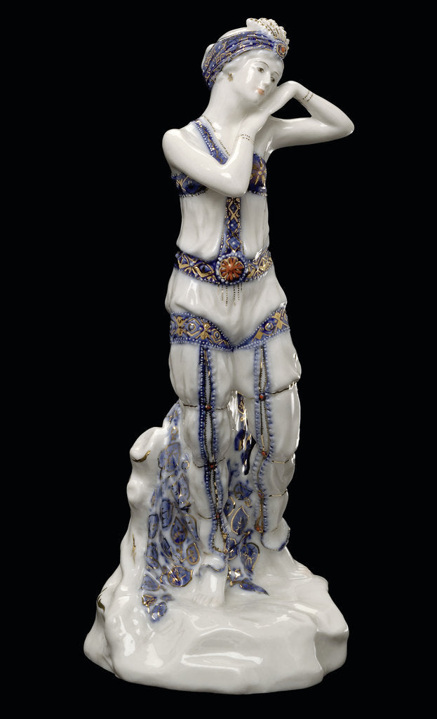 Detail of Tamara Karsavina as Zobeide in the Ballet Scheherazade by N. Rimsky-Korsakov, 1923 by Anonymous
