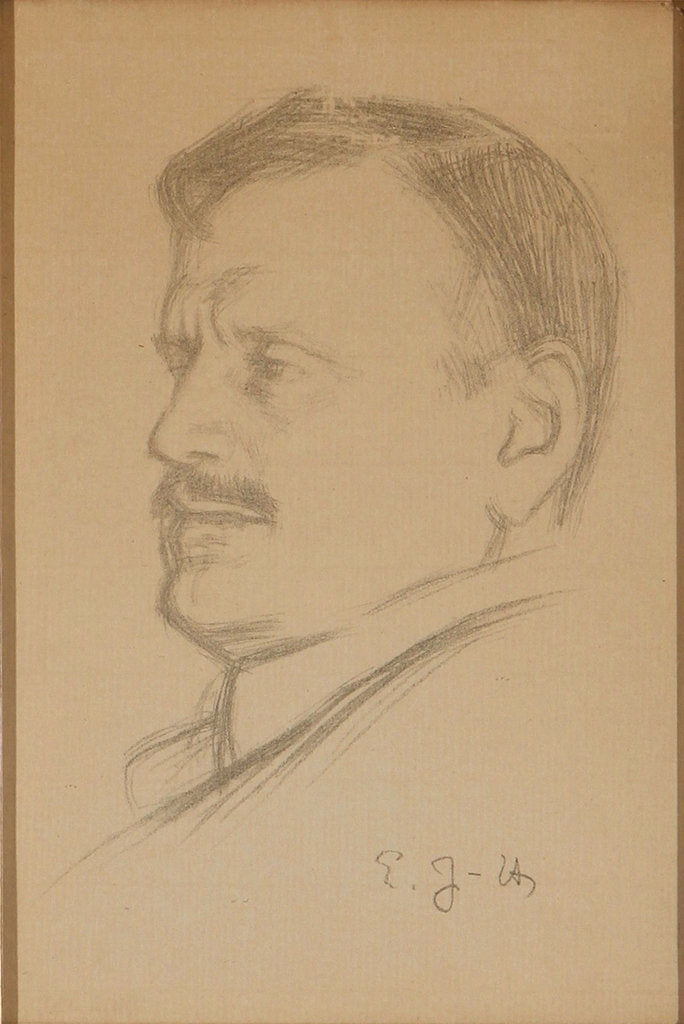 Detail of Jean Sibelius by Anonymous