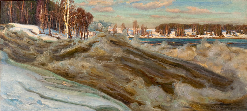 Detail of Vallinkoski, 1914 by Anonymous