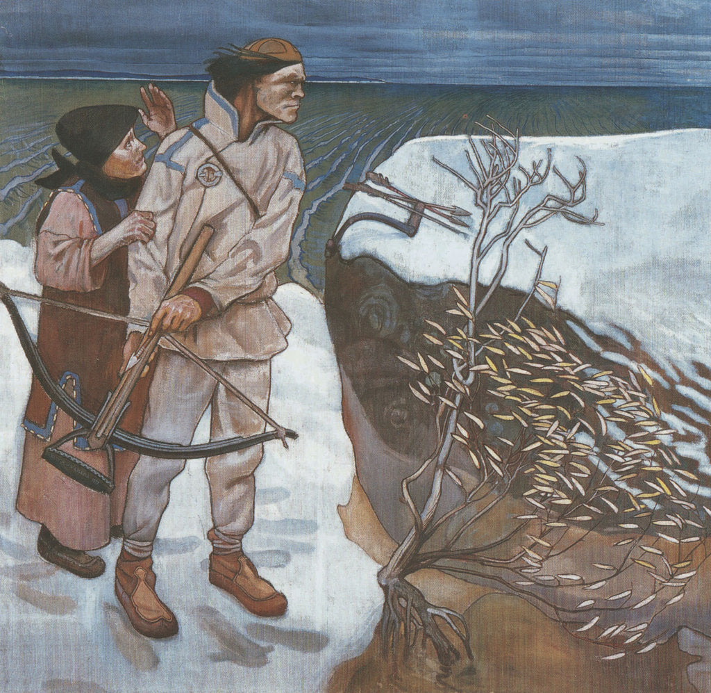 Detail of Joukahainens Revenge, 1897 by Anonymous