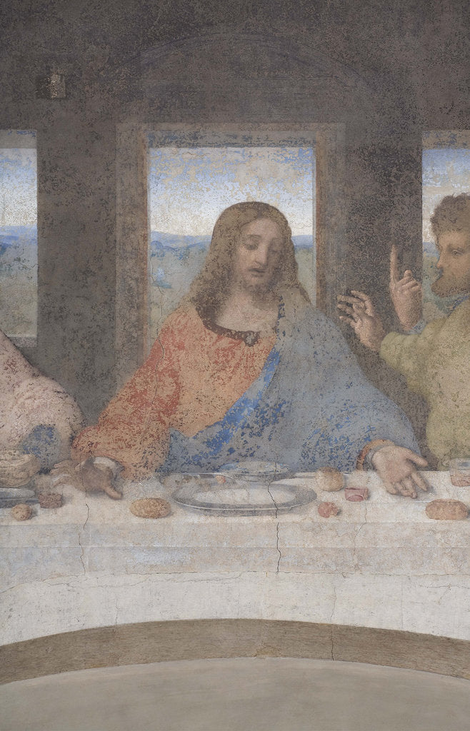 Detail of Jesus. The Last Supper (Detail), 1495-1498 by Anonymous